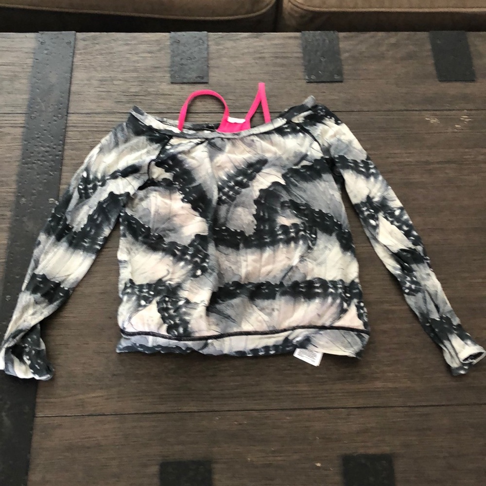 Long Sleeve Off Shoulder Shirt